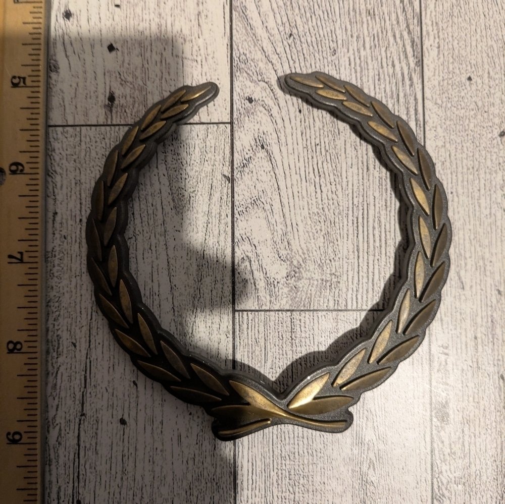 Cadillac Elegant Bronze Car Emblem